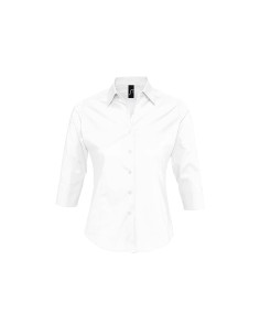 Camicia Donna Maniche 3/4 Elasticizzata Stretch 140 2
