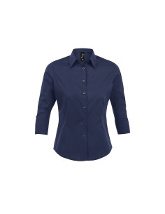 Camicia Donna Maniche 3/4 Elasticizzata Stretch 140 2