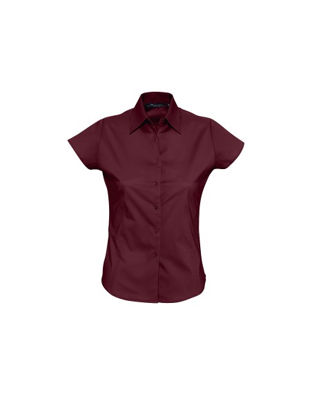 Camicia Donna Manica Corta Elasticizzata Stretch 140