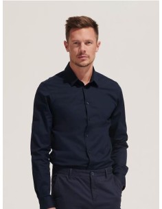 Camicia Uomo Manica Lunga Elasticizzata Stretch 120