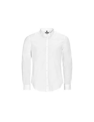 Camicia Uomo Manica Lunga Elasticizzata Stretch...
