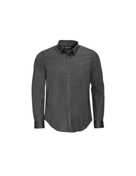 Camicia Uomo Manica Lunga Elasticizzata Stretch 120