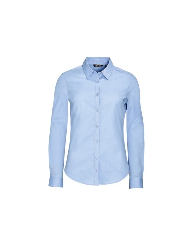 Camicia Donna Manica Lunga Elasticizzata...