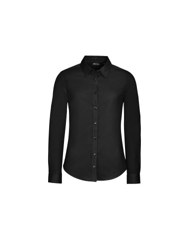 Camicia Donna Manica Lunga Elasticizzata...