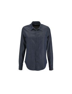Camicia Donna Manica Lunga Denim 5 once 2