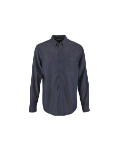Camicia Uomo Manica Lunga Denim 5 once 2