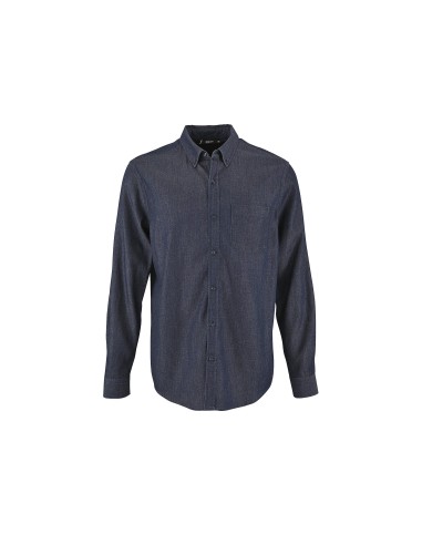 Camicia Uomo Manica Lunga Denim 5 once