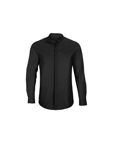 Camicia Uomo con Collo alla Coreana 120