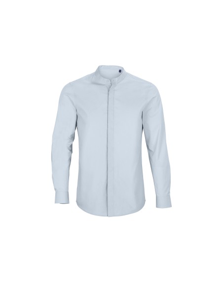 Camicia Uomo con Collo alla Coreana 120