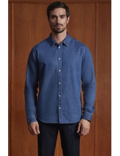 Camicia Uomo Denim 6 once