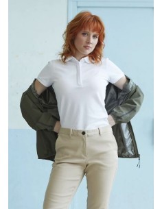 Polo Donna Maniche Corte Piquè 215