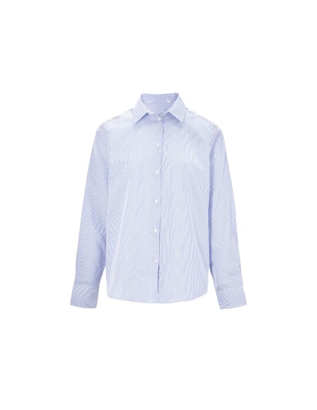 Camicia Uomo Micro Twill a Righe 110