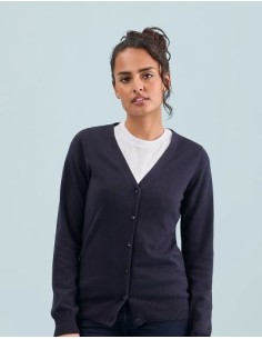 Cardigan da Donna con Scollo a V e Bottoni 300