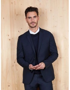 Giacca da Abito da Uomo in Micro Twill 200