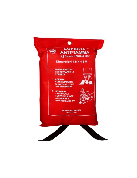 Coperta Antifiamma In Sacca Morbida