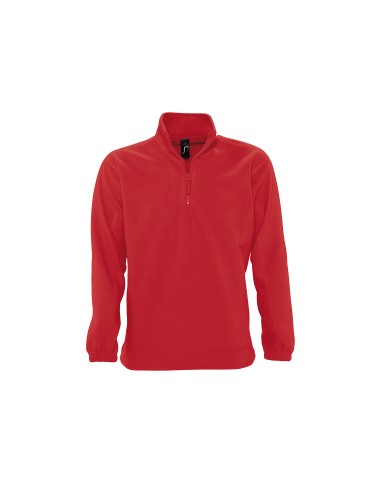Felpa Unisex in Pile con Mezza Zip 300