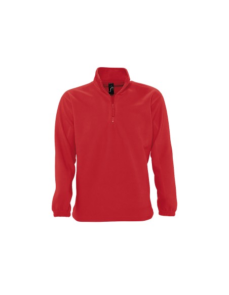 Felpa Unisex in Pile con Mezza Zip 300