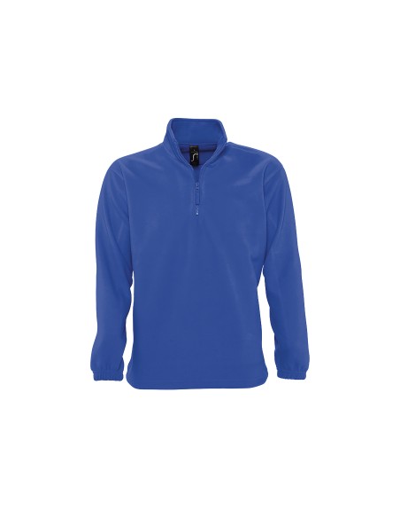 Felpa Unisex in Pile con Mezza Zip 300