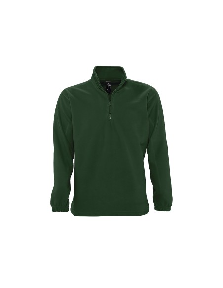 Felpa Unisex in Pile con Mezza Zip Ness