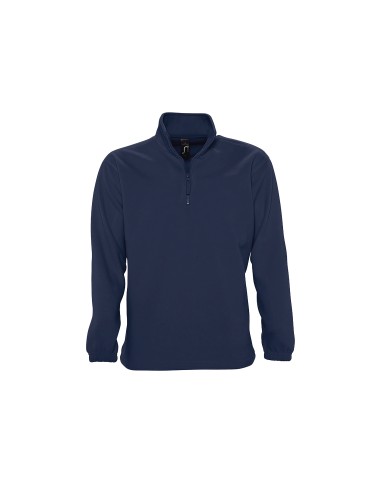 Felpa Unisex in Pile con Mezza Zip Ness