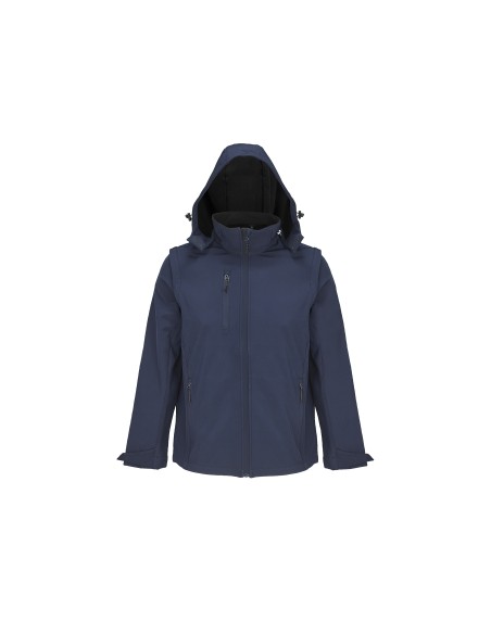 Softshell 3in1 Con Cappuccio e Maniche Removibili 270