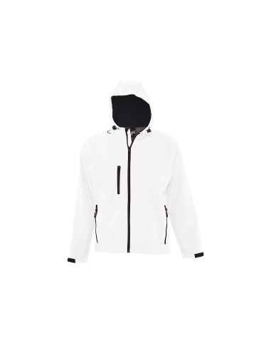 Giacca Softshell da Uomo con Cappuccio e Full...