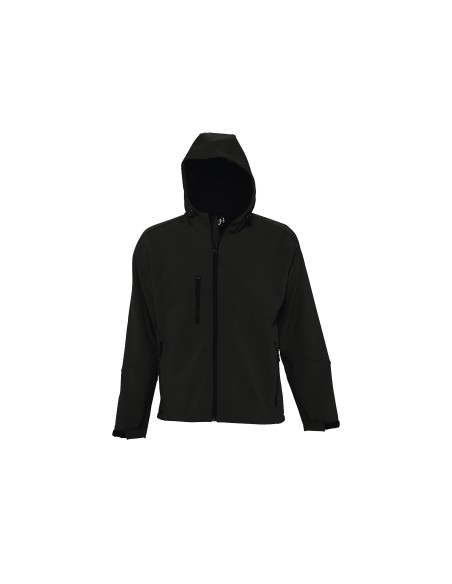 Giacca Softshell da Uomo con Cappuccio e Full Zip 340