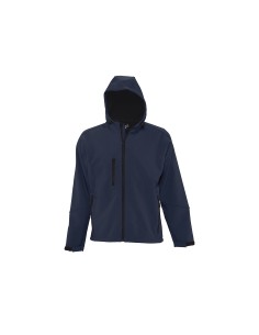 Giacca Softshell da Uomo con Cappuccio e Full Zip Replay 2
