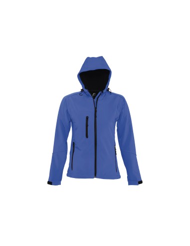 Giacca Softshell da Donna con Cappuccio e Full...