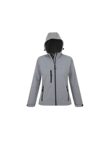 Giacca Softshell da Donna con Cappuccio e Full...