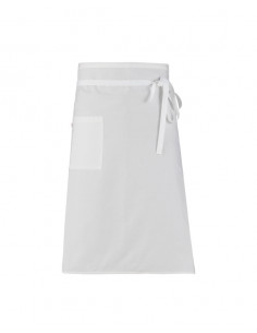 Grembiule Matera 75*105 Bianco 100% Cotone gr.185