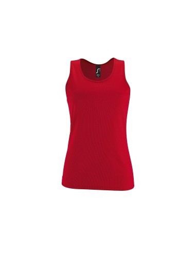 Canotta Sportiva da Donna in Mesh Traspirante...