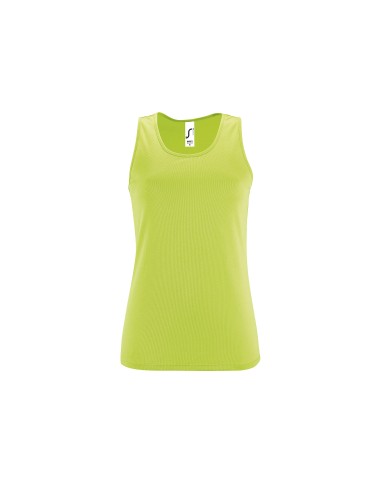 Canotta Sportiva da Donna in Mesh Traspirante...