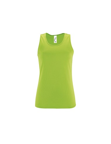 Canotta Sportiva da Donna in Mesh Traspirante...