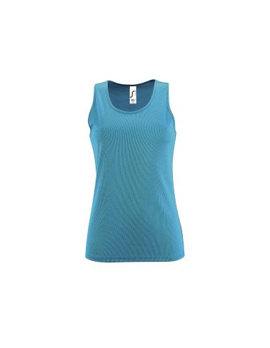 Canotta Sportiva da Donna in Mesh Traspirante...