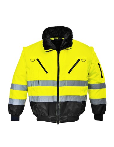 Giacca Pilot Alta Visibilità 3 in 1