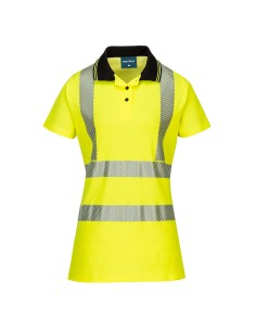 Polo Alta Visibilità da Donna a Maniche Corte