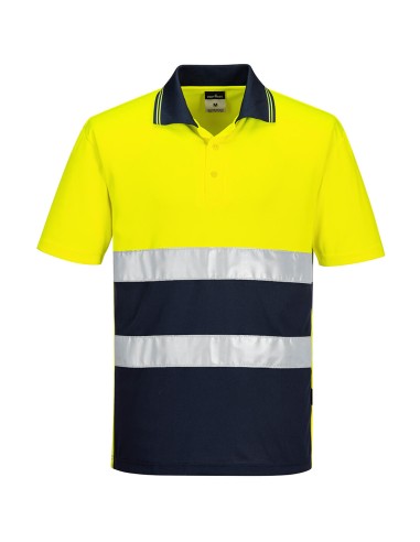 Polo Alta Visibilità con Colore a Contrasto...