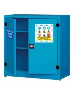 Armadio componibile per liquidi chimici 1075x500x1100 mm