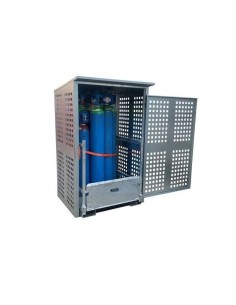 Armadio per contenimento cesta da 9/12 bombole GAS compresso