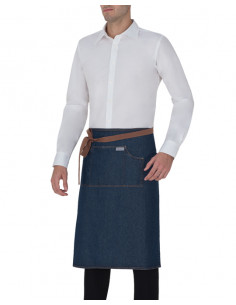 Grembiule Shannon 70*80 - Jeans Blu 100% Cotone gr.260