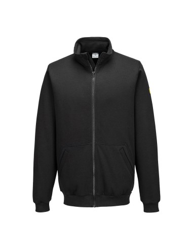 Felpa Antistatica ESD Full Zip