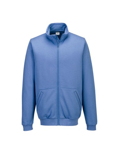 Felpa Antistatica ESD Full Zip