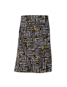 Grembiule Zagabria 70*70 - Nero Menu 100% Cotone gr.168