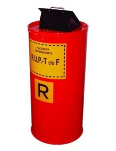 Contenitore Raccolta R.U.P. T&F in Acciaio 60 lt