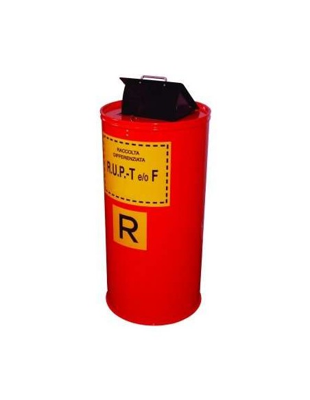 Contenitore Raccolta R.U.P. T&F in Acciaio 60 lt