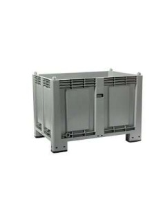 Cassa Pallet con 4 Piedi 600 lt 1200x800x850 mm