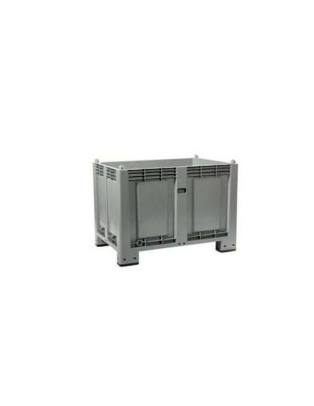 Cassa Pallet con 4 Piedi 600 lt 1200x800x850 mm