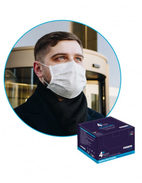 Mascherina chirurgica a 4 veli