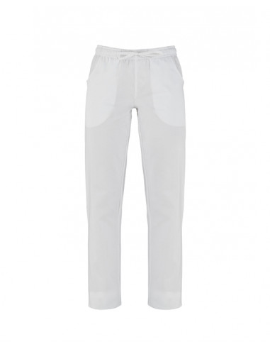 Pantalone Cameron Bianco 100% Cotone gr.200